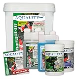 AQUALITY 5er Teichpflege Komplettset (Perfekte Gartenteich-Pflege....