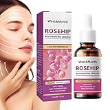 Hagebuttenöl - 30ml Natural Rosehip Radiant Glow Gesichtsseren,Verjüngende...