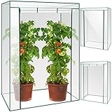 Mini-Gewächshaus Balkon Terrasse Garten Treibhaus 150 x 103 x 52 cm Platzsparend...