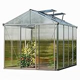 GFP Gewächshaus Premium 22 aus Alu - 225x299 cm - 10 mm Doppelstegplatten inkl....