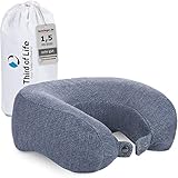 Nackenkissen ANDAR Quick-Dry | Ergonomisches Reise-Kissen mit schnell...