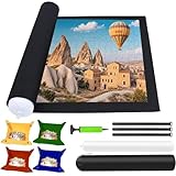 Puzzlematte für Puzzles bis zu 2000 Teilen, 1500 Teile, 1000 Teile – rutschfeste...