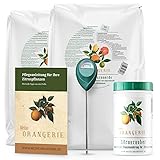 Meine Orangerie Zitrus-Pflegepaket Mezzo: Beste Zitruserde + starker Zitrusdünger +...
