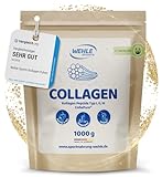 Collagen Pulver 1 KG - Bioaktives Kollagen Hydrolysat Peptide, Eiweiß-Pulver...