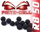 100 x Rubberballs Cal.50 Gummigeschosse Fritz-Cell kompatibel mit T4E HDR50 /...