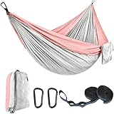 EDWINENE Camping Hängematte für Mehrpersonen, Hammock Ultraleicht Bragbare,...