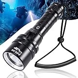 APLOS AP20 tauchen taschenlampe ipx8 wasserdicht, 2000 Lumen Tauchen Taschenlampe...