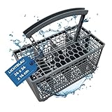 Lichtblau Besteckkorb für Spülmaschine 240 x 140 mm in Grau I Universal...