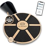 My Balance Premium Balance Board inkl. Antirutschmatte I Hochwertiges...