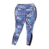 MOVAWAKY Dicke Hohe Taille Yogahose Workout Laufen Hohe Taille Yoga Leggings für Frauen...