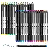 Koilox Fineliner Stifte Set, 36 color Spitze 0,4 mm Filzstift Stifte feiner Spitze zum...