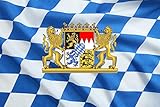 GROSSE Bayern Fahne / Bayrische Flagge / Bayernflagge / Bayernfahne