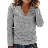 Oberteil Damen Elegant Festliche Pailletten Oberteil Modern Club Blusen Glitzer Shirt...