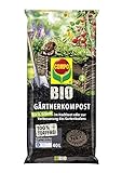 COMPO BIO Gärtner-Kompost zur Intensivierung der Bodenaktivität im Garten und Hochbeet,...