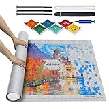 MOZOOSON Puzzlematte für Puzzle mit bis zu 2000 1500 1000 Teile, Puzzle Matte,...