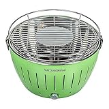 LotusGrill Classic Limettengrün Durchmesser 32cm mit USB Anschluss