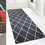 Floordirekt Teppich-Läufer Cosenza | Modernes Rauten-Design | Hochwertige Verarbeitung |...
