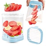 Obstschneiderbecher | Erdbeerschneider | Bananenschneider | Traubenschneider |...