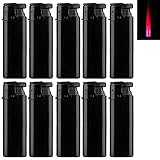 Bulentini Turbo Sturmfeuerzeug Black ZS 1-10, ROTE Flamme Gas Jet Flame Lighter...