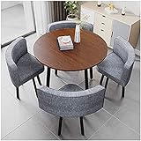 Bürotisch und Stuhl Set Business Esstisch, Home Tisch und Stuhl Kombination Bürotisch...