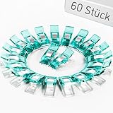 Lange & König® 60x Nähklammern Stoffklammern - Nähzubehör Nähen Zubehör...