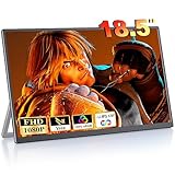 COOLHOOD 18,5-Zoll Portable Monitor, 120Hz Portable Gaming Monitor, FHD 1080P IPS...