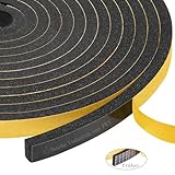 Yotache Dichtungsband Selbstklebend für Türen, Fensterdichtung10mm(B) x 6mm(D) Lärm...