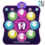 Tanzmatte Kinder Geschenke für Mädchen Alter 3 4 5 6 7 8 9 10 11 12+ Jahre, Musikmatte...