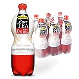 Pfanner Pure Tea Früchtetee (6 x 1 l) – Eistee ohne Zucker und ohne Süßstoffe – Bio...