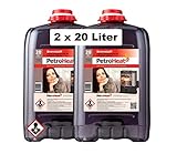 PetroHeat Petroleum Doppelpack Inhalt: 2x 20 L für Petroleumofen Heizofen...