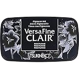 Tsukineko Nocturne Versafine Clair Tinte Pad, Kunststoff, schwarz, 5,6 x 9,7 x 2,3 cm,...