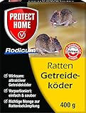 PROTECT HOME Rodicum Ratten Getreideköder, praktische, auslegefertige...