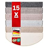 casa pura Stufenmatten innen 15 stück Treppenteppich selbstklebend und...