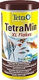 TetraMin XL Flakes - Fischfutter in Flockenform für größere Zierfische, ausgewogene...