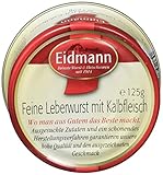 Eidmann Kalbfleisch-Leberwurst, 12er Pack (12 x 125 g)