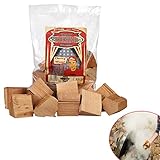 Axtschlag Räucherklötze Kirsche, 1500 g XXL Packung sortenreine faustgroße...
