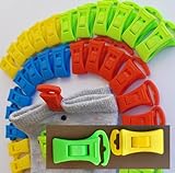 Alcrea® 36 (/44) GRÖSSERE Sockenklammern für Waschmaschine und Trockner, EXZELLENT...