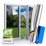 WindowShield® – UV Sonnenschutzfolie für Fenster Innen & Außen – Blickdichte...