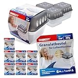 Onbest großes Luftentfeuchter Set-4x Entfeuchter mit 8x 400g Nachfüllbeutel...