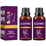 2 Stk Bootypro Hip Lifting Massageöl,30ml Plump Up Booty Enhancement Oil,Butt Lifting...