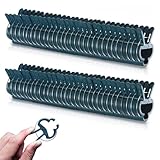 50 Stück Pflanzenclips Grün, Pflanzenklammern Klein, Pflanzen Clips für...