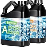 Teexpert 64oz Hochglanz Epoxidharz Set, Klares Selbstnivellierendes Blasenfreies Epoxy...