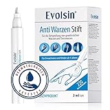 Evolsin – Anti Warzen Stift gegen Dornwarzen & gewöhnliche an Füßen, Händen,...