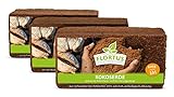FLORTUS Kokos Anzuchterde | Kokoserde gepresst & ungedüngt | 10L | Kokos...