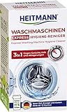 Heitmann Express Waschmaschinen Reiniger: entfernt Kalk, Ablagerungen und Gerüche,...