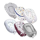 Babynest Kokon Neugeborene 90 x 50 cm - Handmade Kuschelnest Baby Nestchen aus...