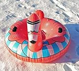 HPT Snow Tube/Rutschreifen/Schlitten im Flamingo Design aufblasbar