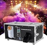 LANAZU Bühnennebelmaschine, Haze-Effektmaschine, mit DMX-Steuerung, geeignet für...