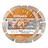 GVHAKG Diamant Trennscheibe 125 mm, Diamantscheibe für Beton Granit Stein...