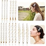 Perlen-Haarspangen, Hochzeits-Haarschmuck, französische Perlen, Haarnadeln im...